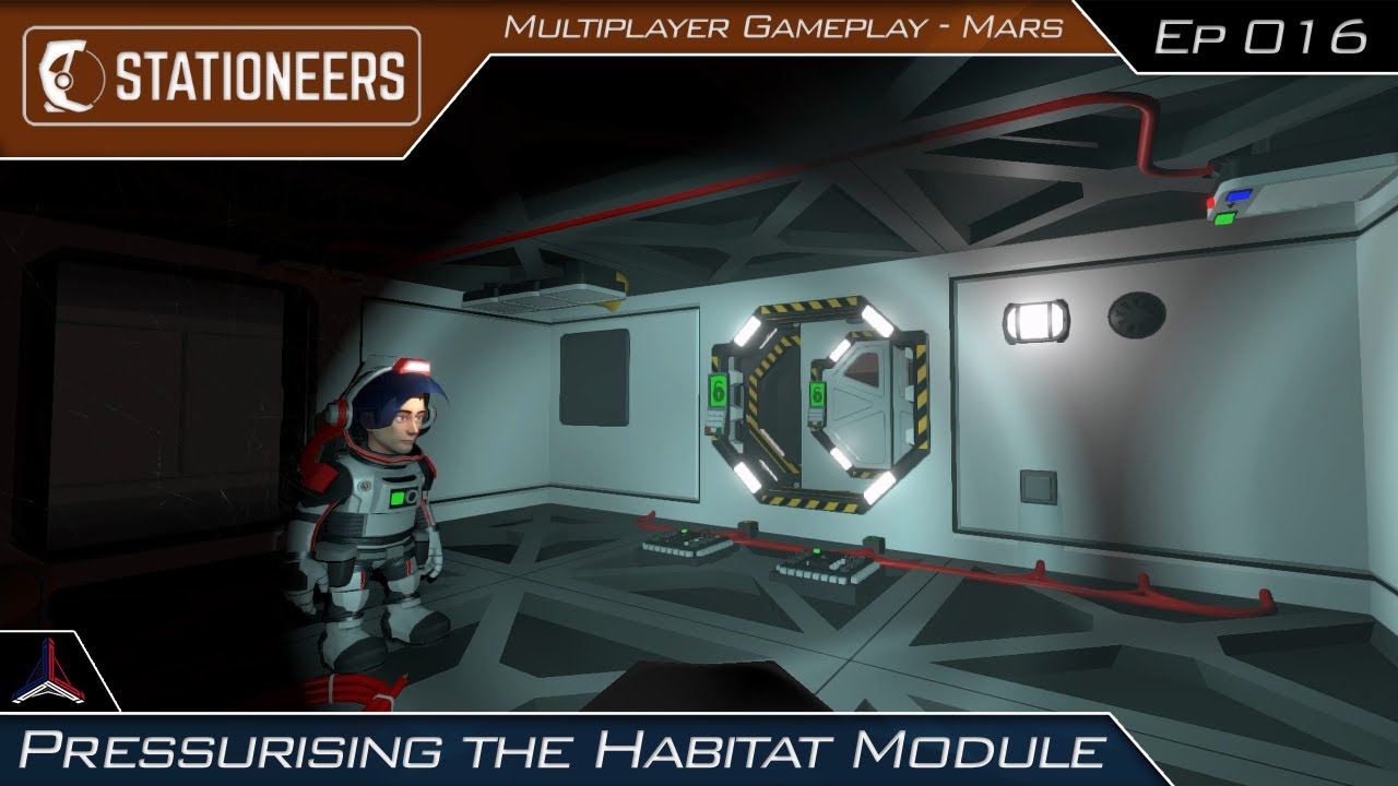 Pressurising The Habitat Module | Stationeers on Mars - Multiplayer | #016