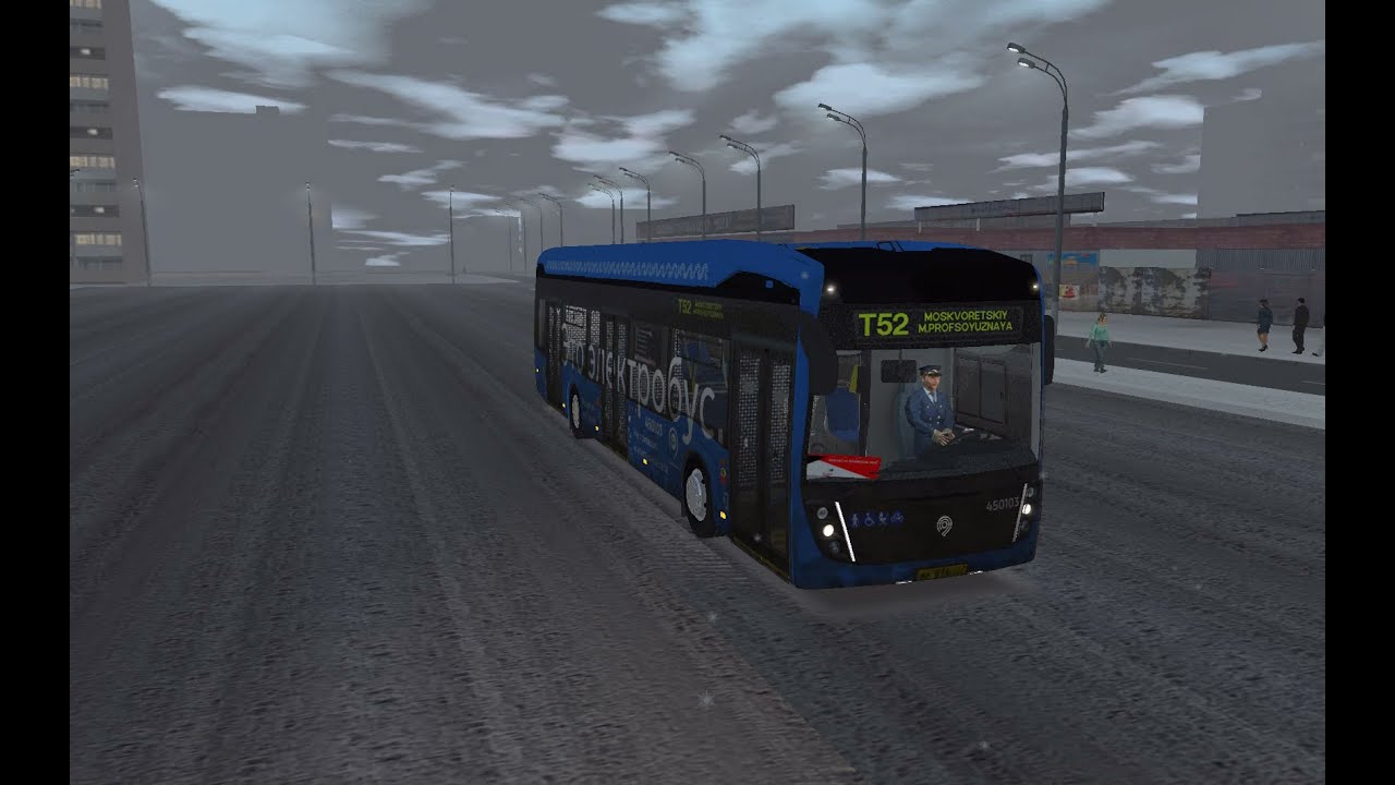 Электробус № Т52 в ОМСИ 2 (2)