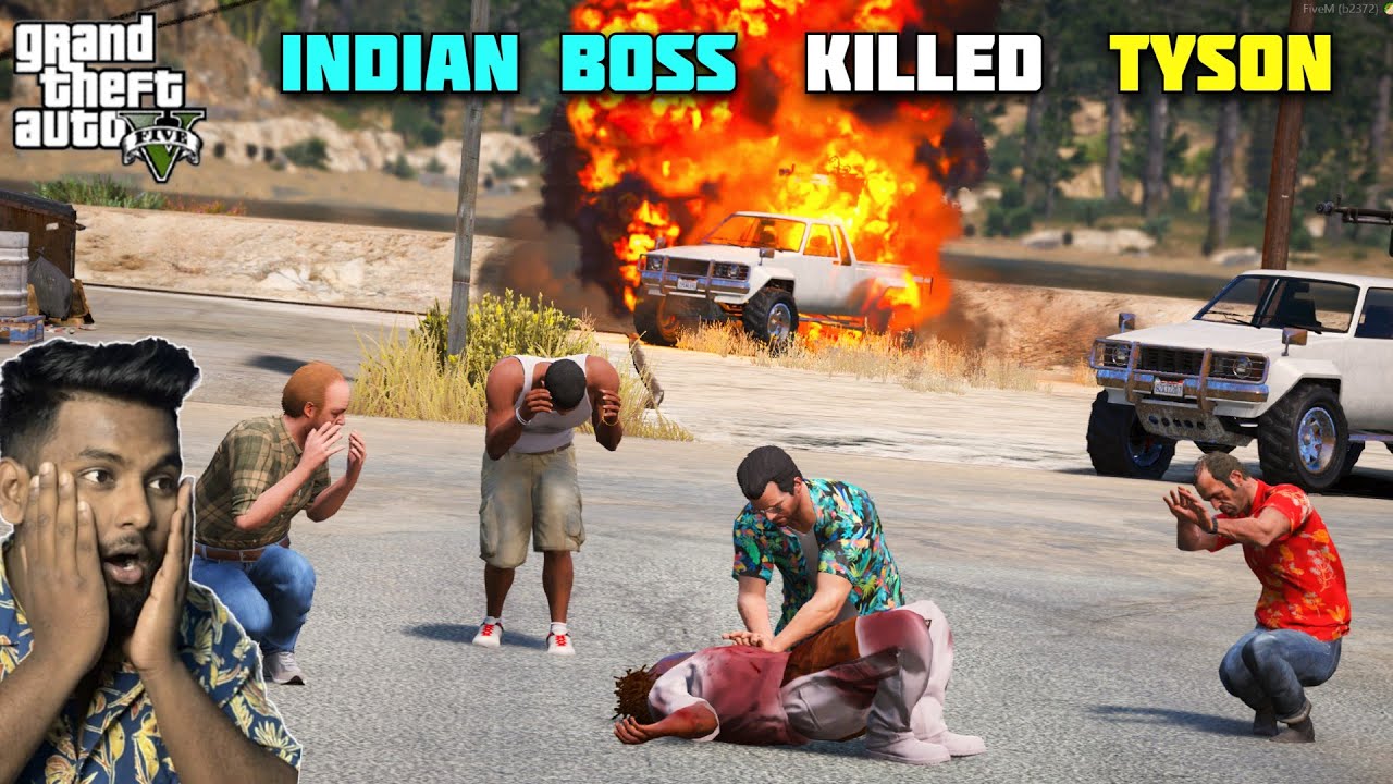 GTA 5 : INDIAN BOSS KILLED TYSON || BB GAMING