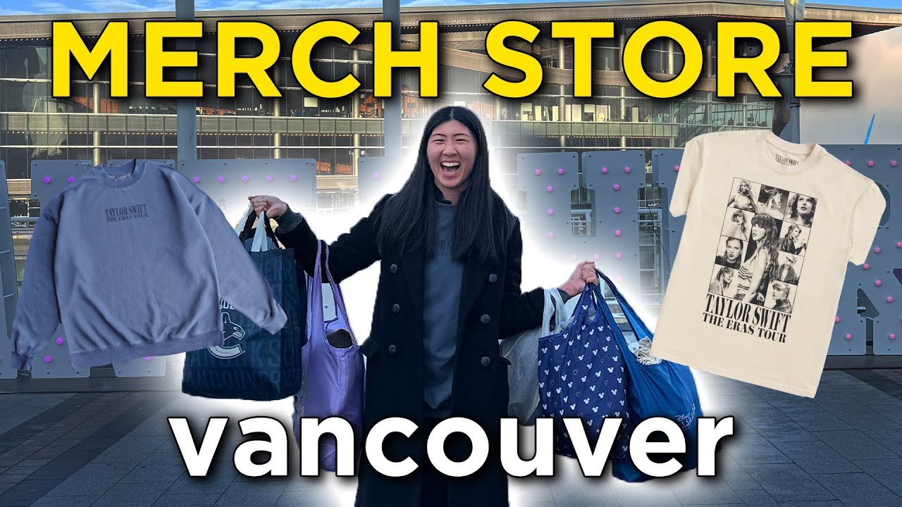 ERAS TOUR MERCH (Vancouver, BC) | Taylor Swift Merch Haul