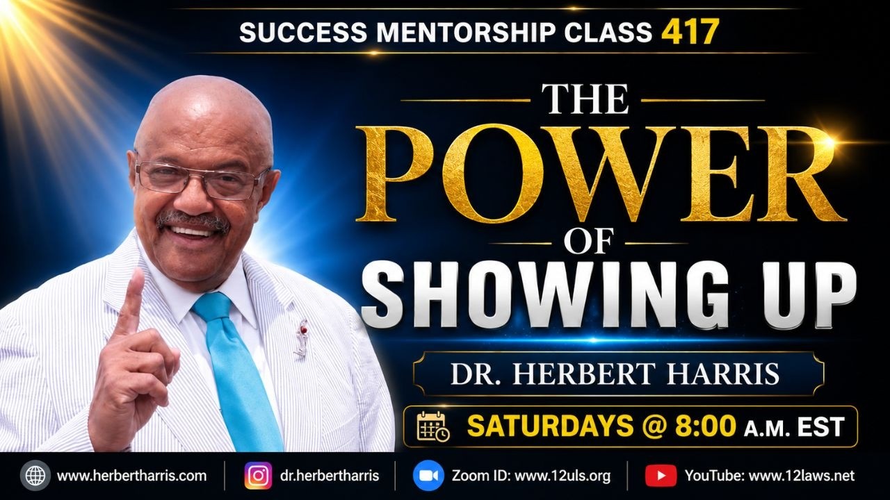 Success Mentorship Mastermind Class: The Power of Showing Up