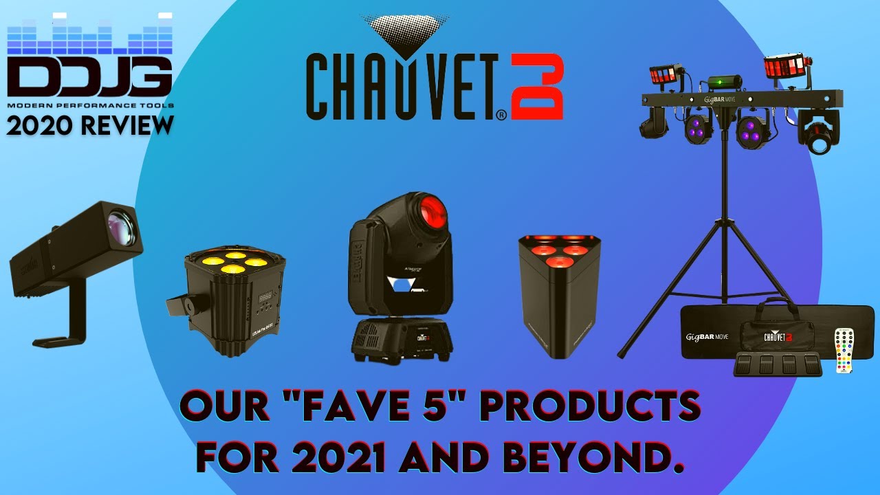 Top 5 Chauvet DJ Lights & Gear for 2021
