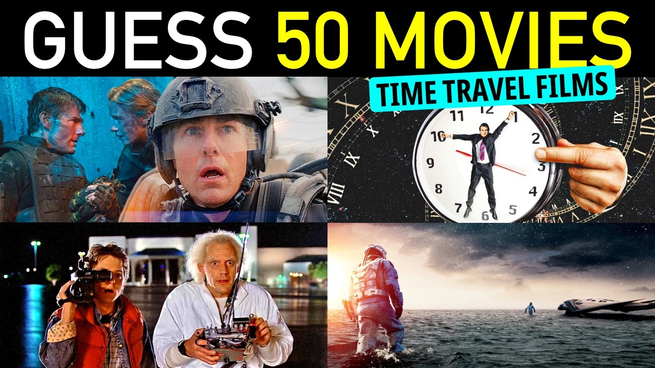⏳🌀Guess the Movie by the Scene: Time Travel Edition | 50 Films Challenge