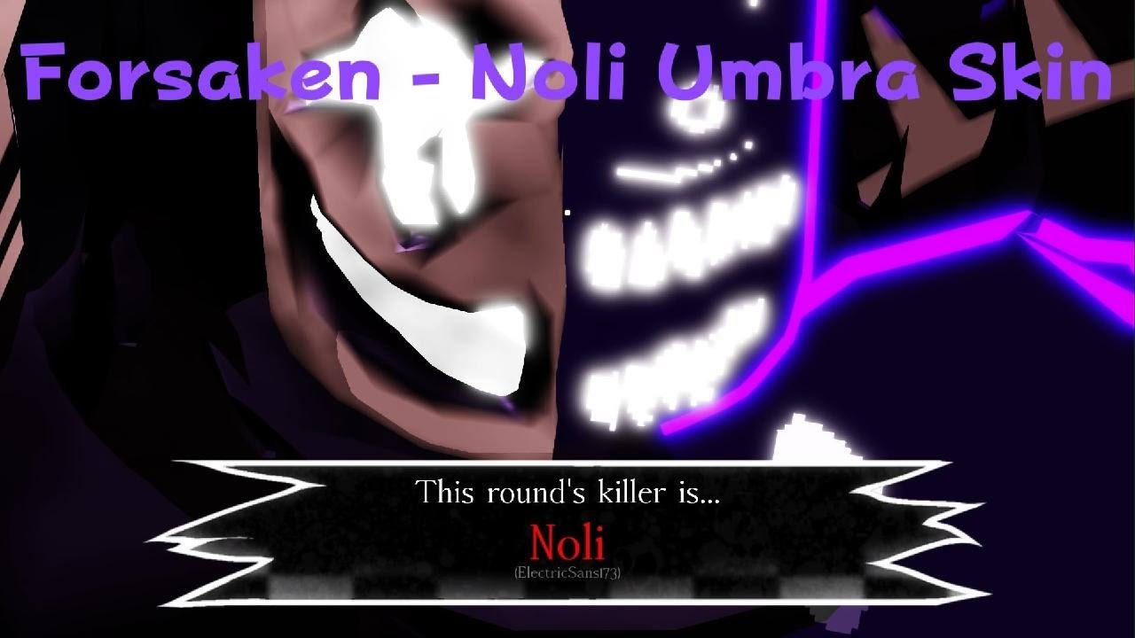 Roblox Forsaken - Noli Umbra Skin Gameplay