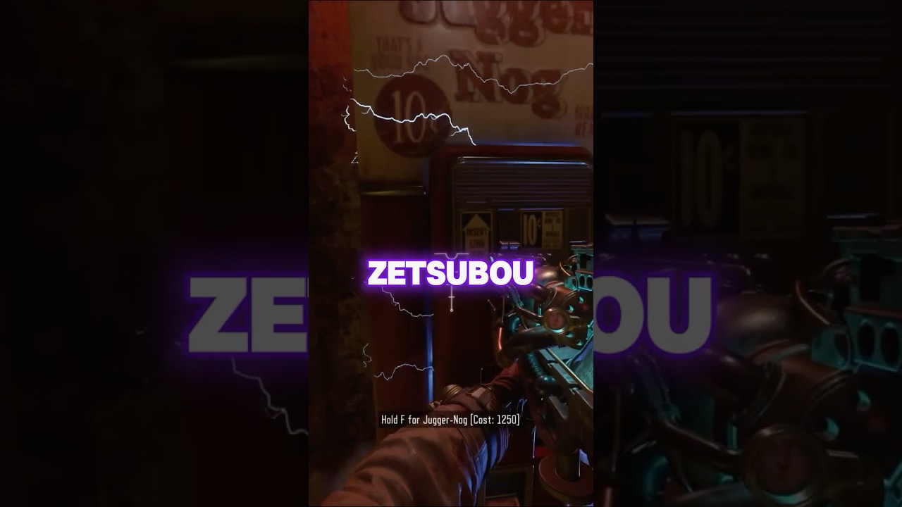 ZETSUBOU HALF PRICE PERKS! #codzombies #blackops