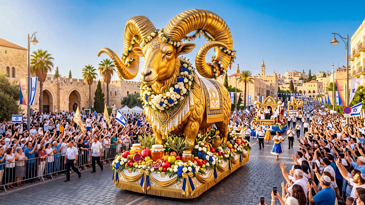 🇮🇱 Rosh Hashanah Parade 2026 🍎🍯 Grand Jewish New Year Celebration & Cultural Procession | 4K