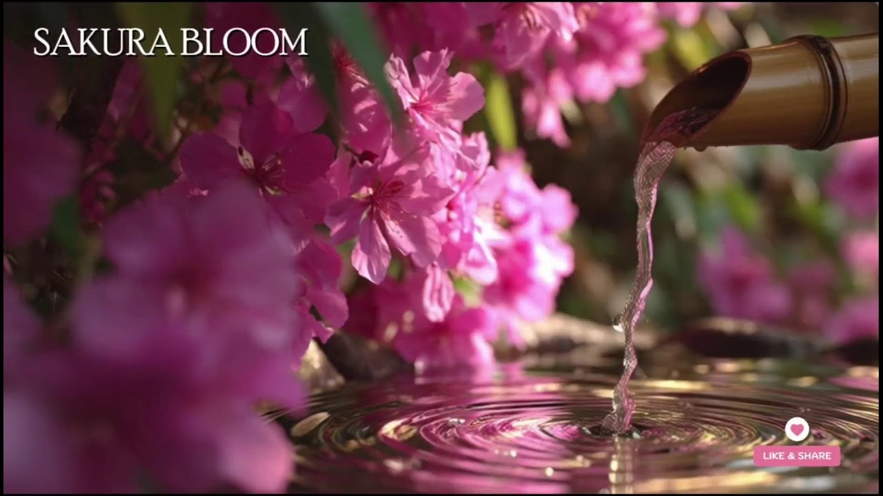 🔴 春の日本 さくらブルーム 🌸｜Japan Spring Sakura Bloom Ambient Healing Music