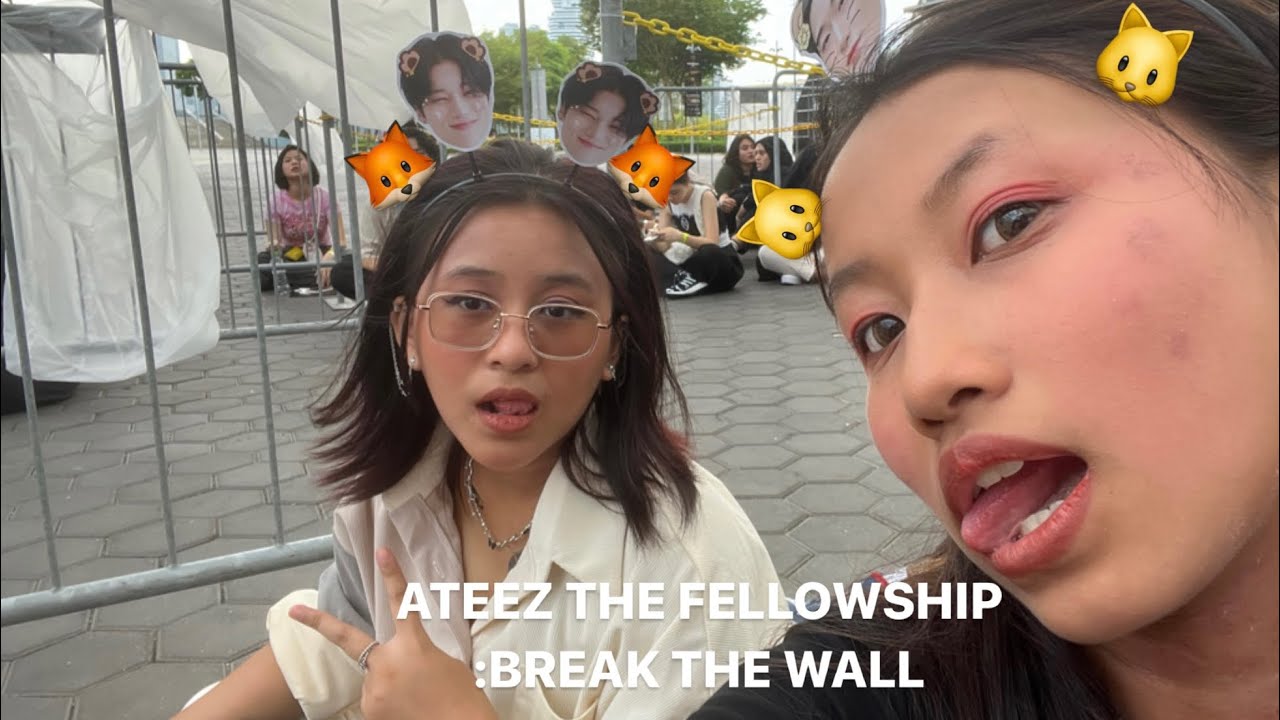 Ateez The Fellowship: Break The Wall in Singapore concert vlog
