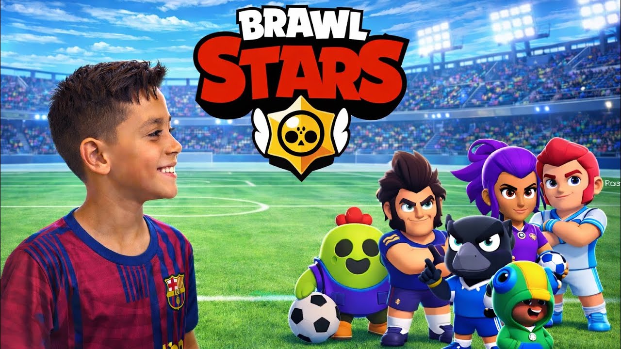 DESAFIEI MEU PAI NO BRAWL STARS  *quem foi melhor ? 😱⚽