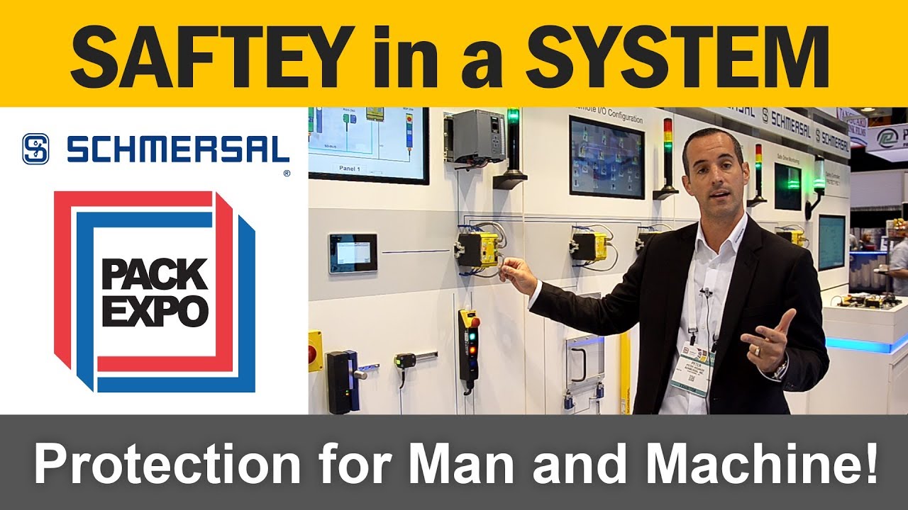 Machine Safety Device Review by Schmersal (@ Pack Expo)