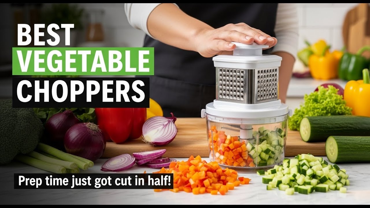 TOP 5 best vegetable chopper 2026 || Why Professional Chefs Hate This Gadget (But You Need It) ||