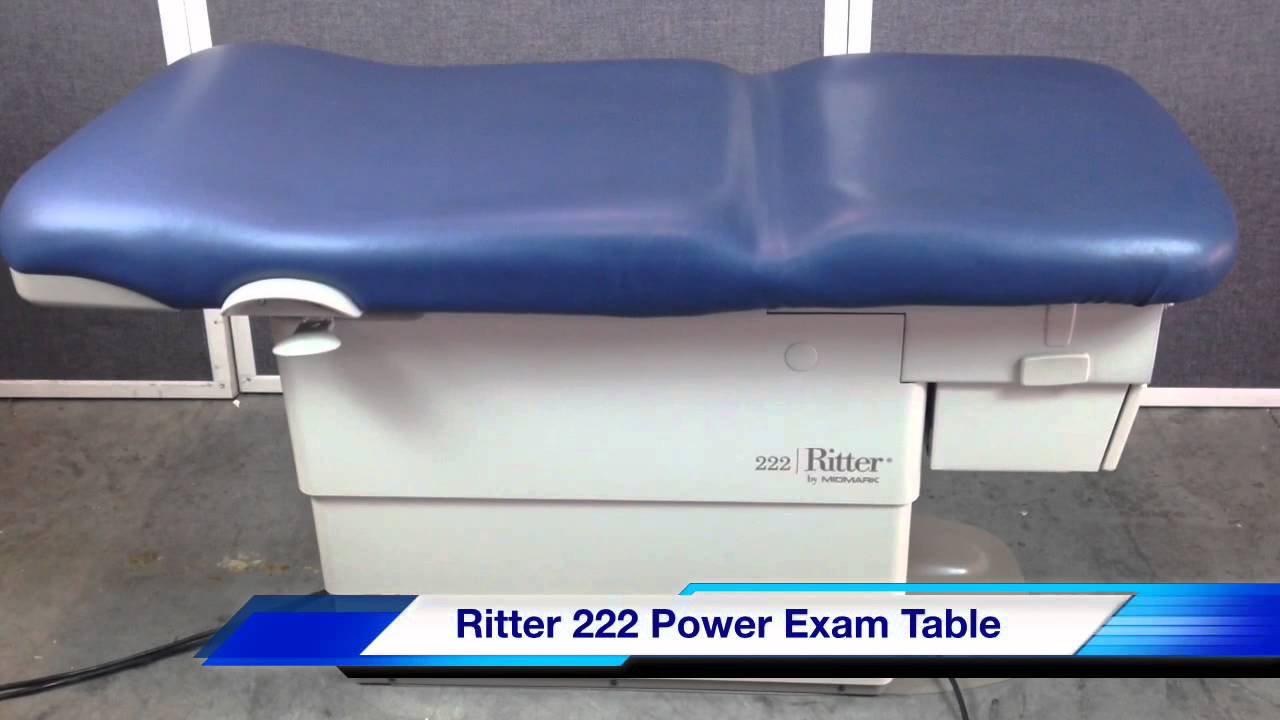 Midmark Ritter 222 Power Exam Table