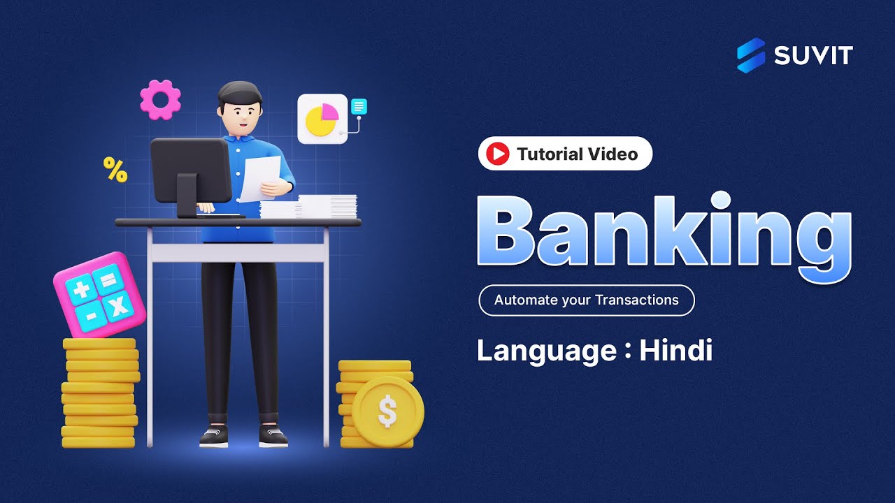 Banking Module Tutorial | Upload, Process & Sync Bank Statements in Suvit