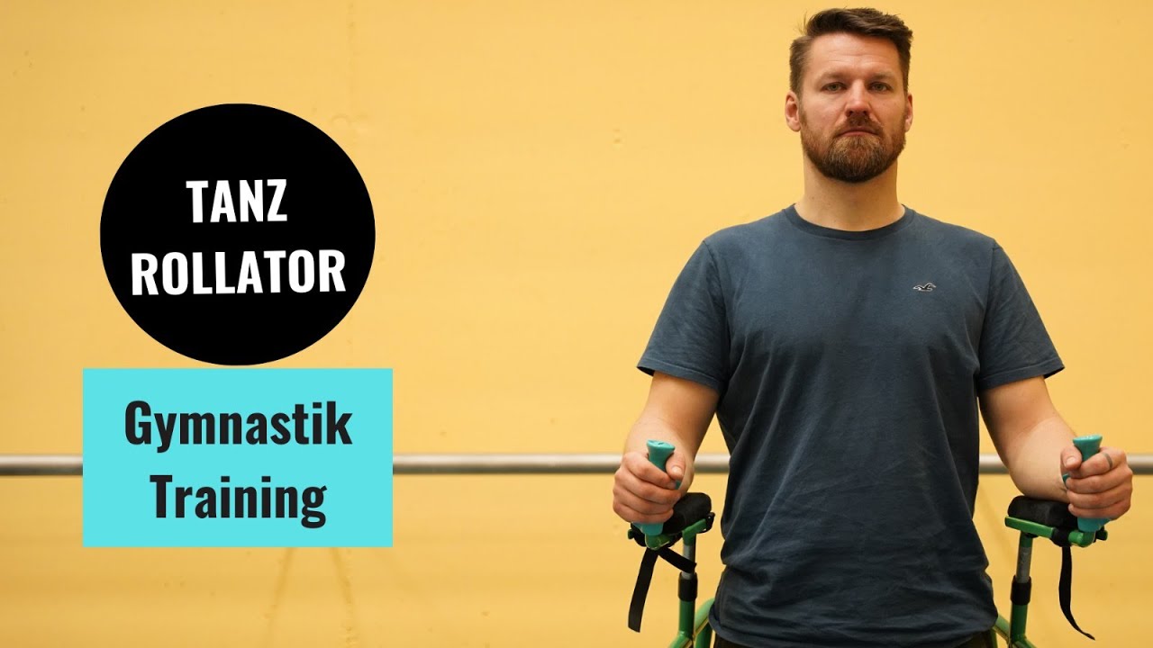 Gymnastik Training am Tanzrollator