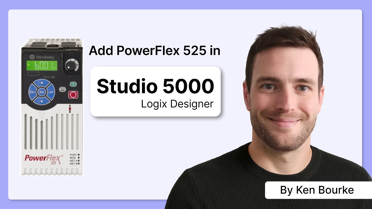 Добавление и настройка привода PowerFlex 525 в Studio 5000 Logix Designer