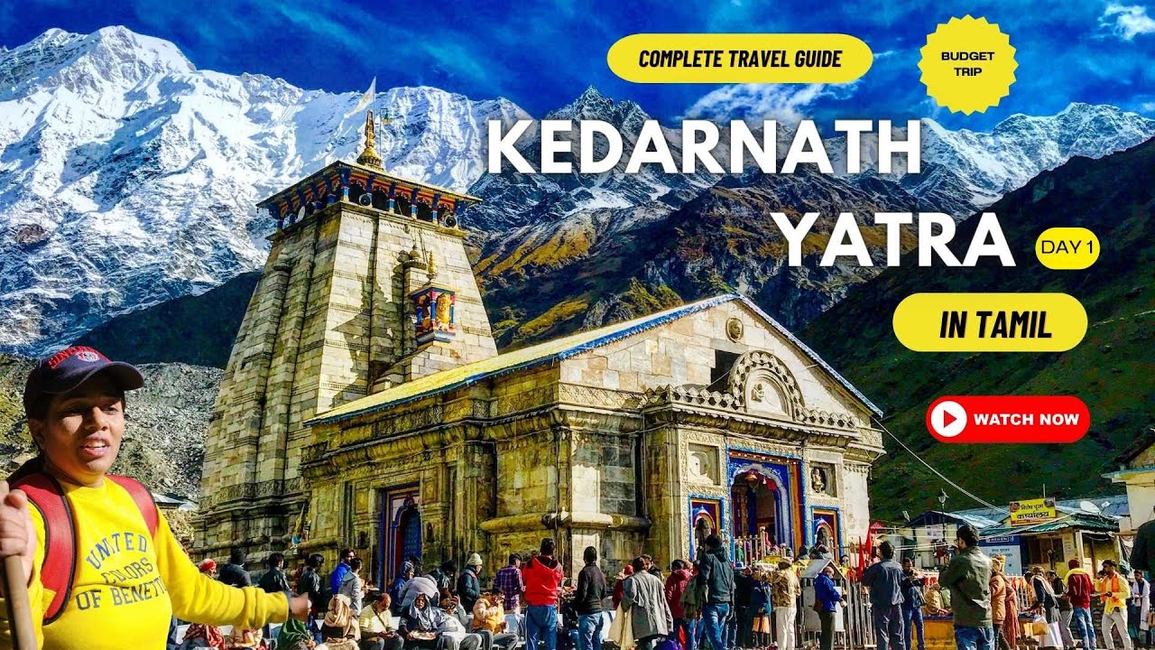 Kedarnath Yatra Tamil 2026 | Coimbatore to Kedarnath Tour Guide | Kedarnath 4K Video Tamil