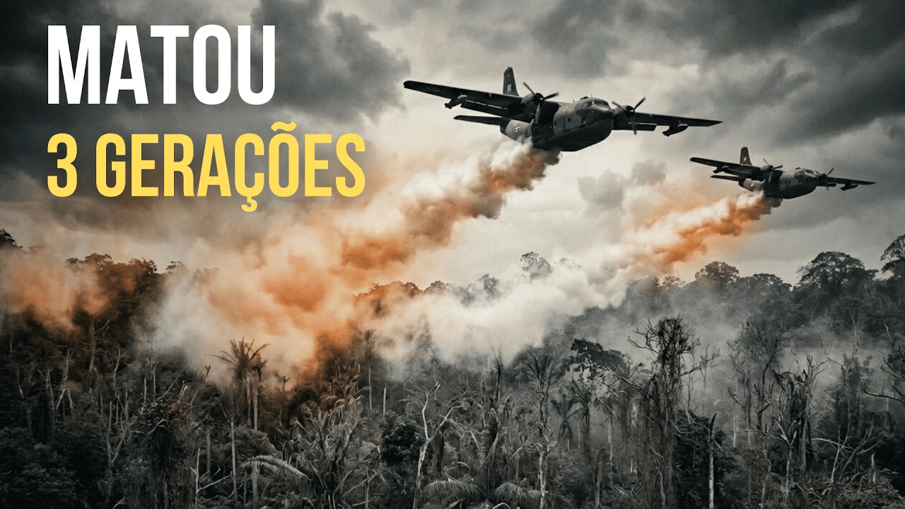Como o Agente Laranja MATOU 3 Gerações na Guerra Do Vietnã?