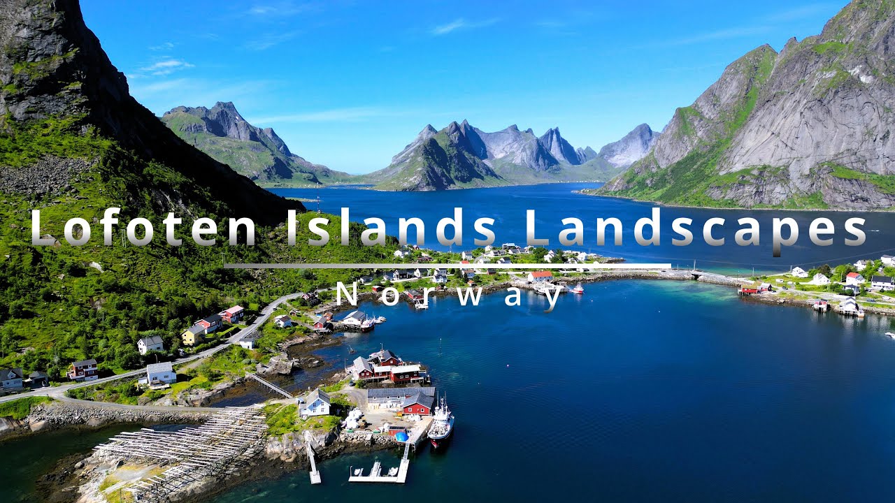 Lofoten Islands Landscapes | North Norway l Travel & Drone Views