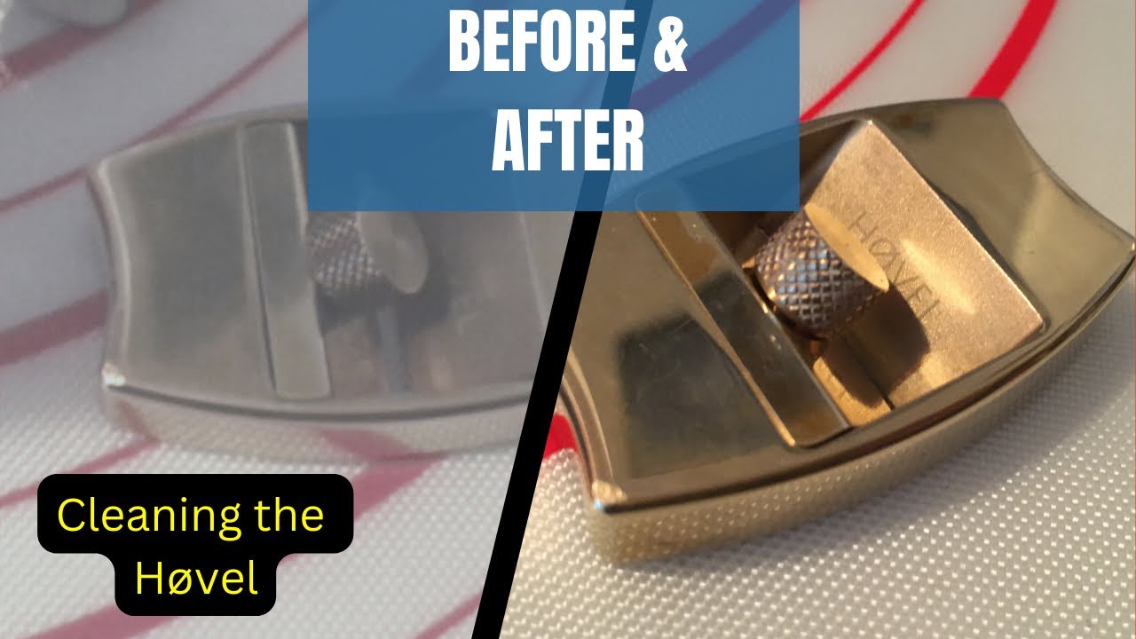 How to clean the brass Høvel pencil sharpener plane 