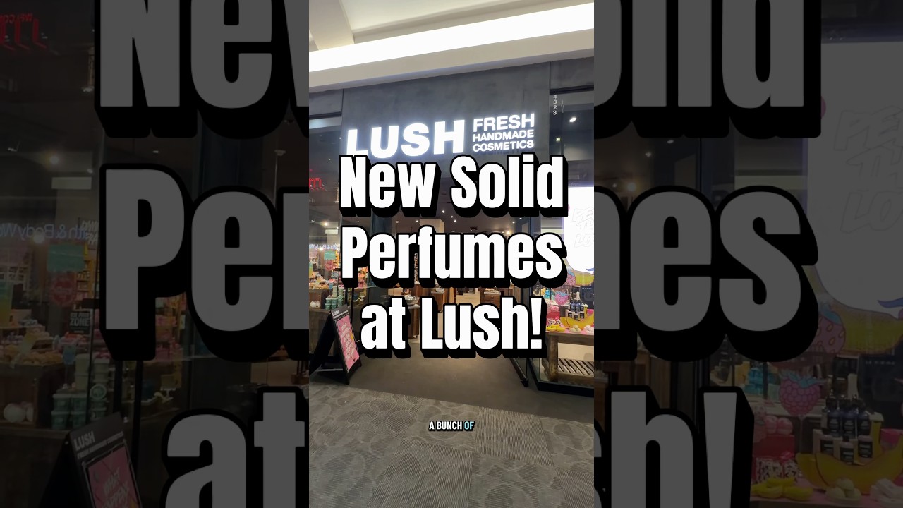 Новые твердые духи в @LUSH #твердыедухи #парфюмерия #lushcosmetics #lush #аромат