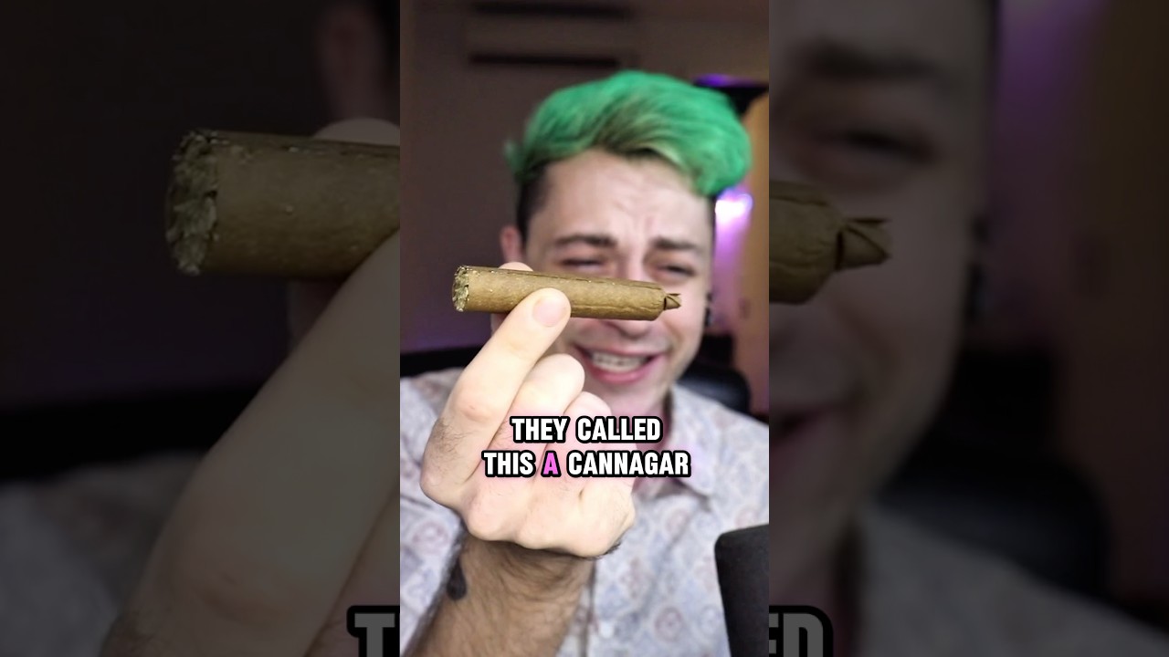 They called this a cannagar 👀