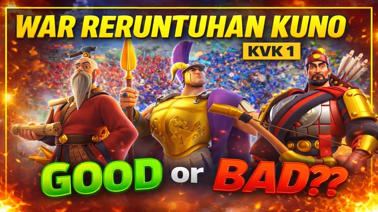 Manakah yang Good Antara Sun Tzu + Pyrrhos + YSG?? War Perdana Reruntuhan Kuno KVK 1