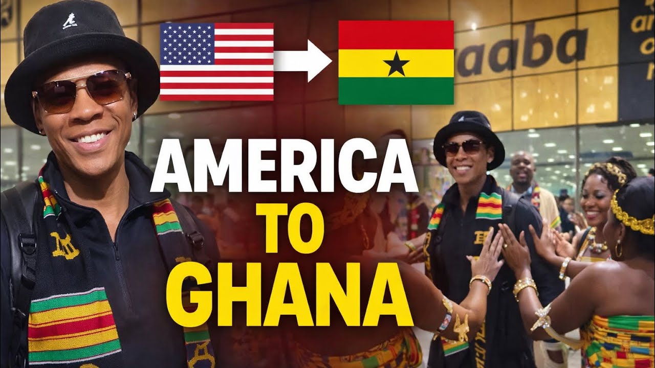 Another American Celebrity Just Arrived in Ghana… Something Big Is Happening 🇬🇭