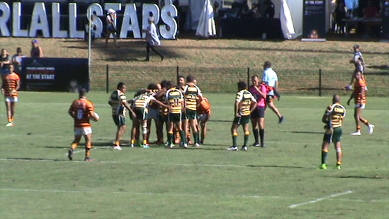 Woolbrook Hawks Smith v Cabbage Tree Island at Newcastle No2 Sportsground 9-2-17 - 4th Quarter
