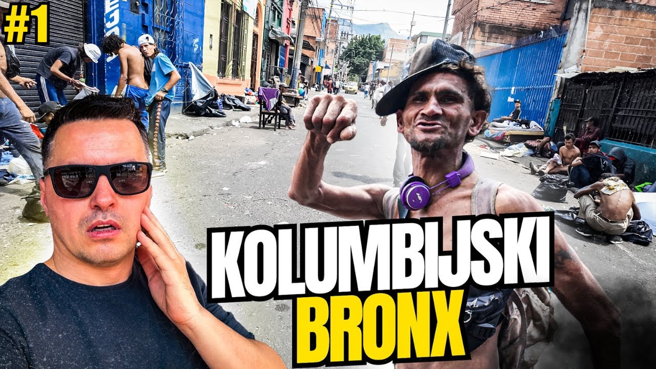 Szokujące Nagrania z El Bronx – Koszmarna Dzielnica w Medellin. Tu Lepiej Nie Wchodzić!