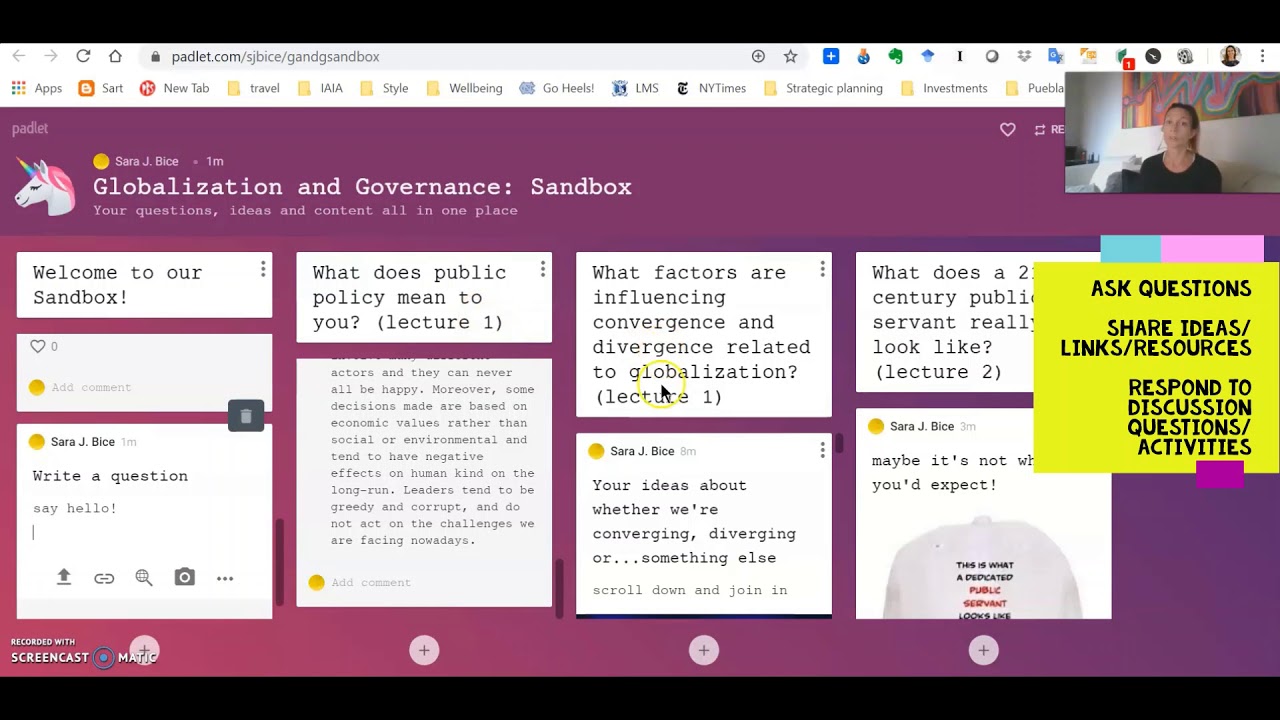 How to use Padlet