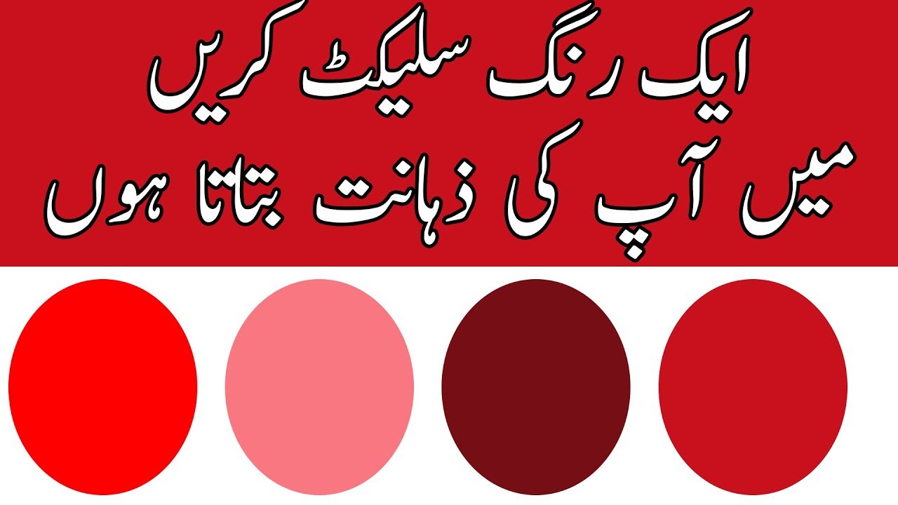 What Is Your Mental Age || IQ Test || Urdu