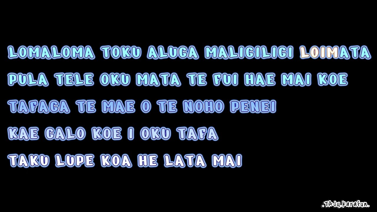 LOMA LOMA TUVALU_KARAOKE