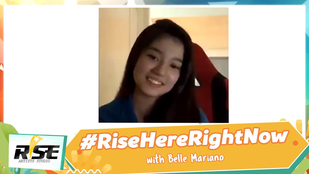 Rise Here Right Now presents Belle Mariano | Rise Artists Studio