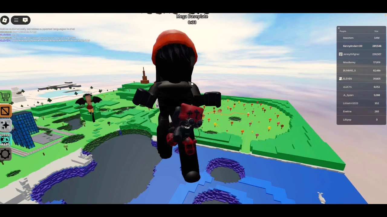 ROBLOX Idaxstars bought max invite DMC Chepelion beat KennyAnder roblox eat the world