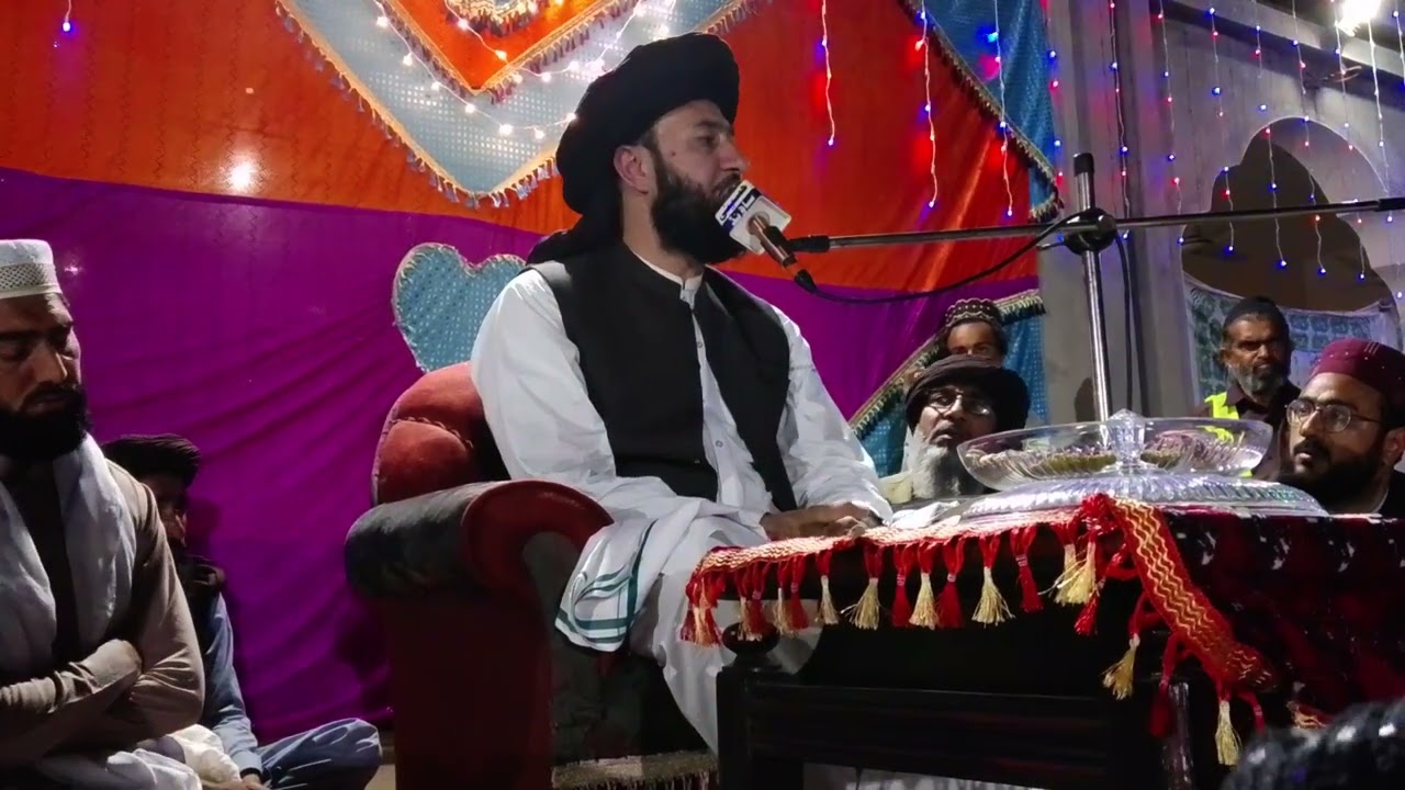 ڈاکٹر شفیق امینی صاحب ملتان خورد کی سر زمین پر خوبصورت خطاب فرماتے ہوئے