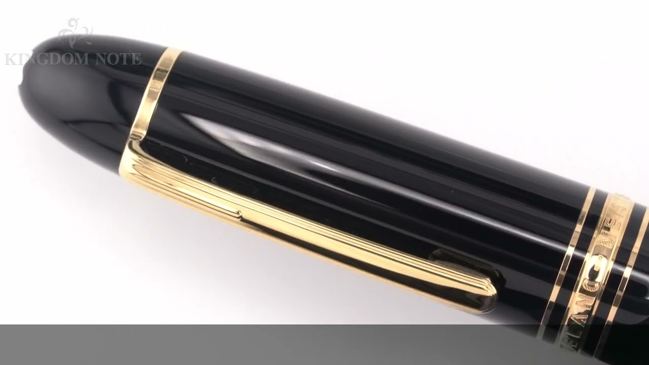 MONTBLANC モンブラン 万年筆 マイスターシュテュック #149 カリグラフィー カーブドニブ