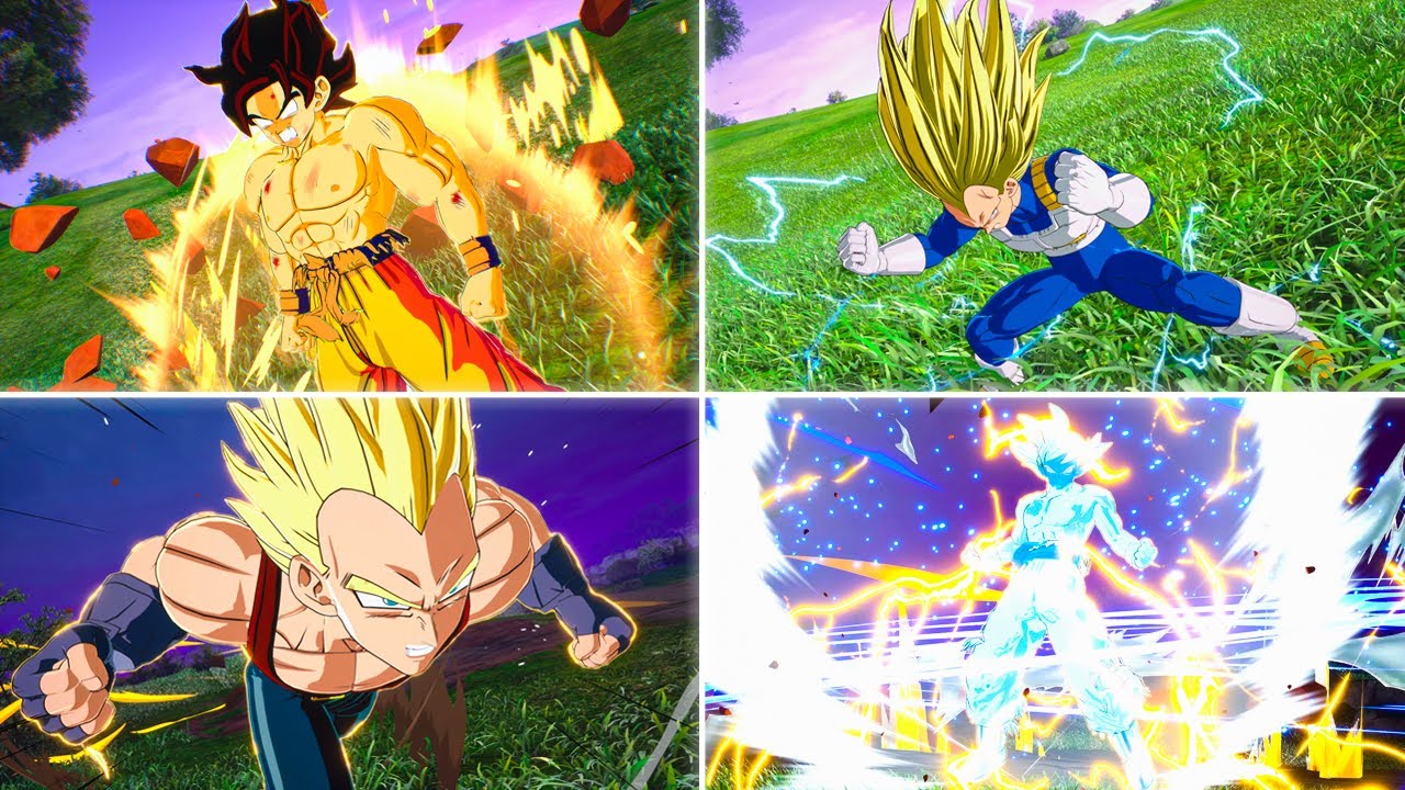 Goku & Vegeta Hidden Transformations - DRAGON BALL: Sparking! ZERO