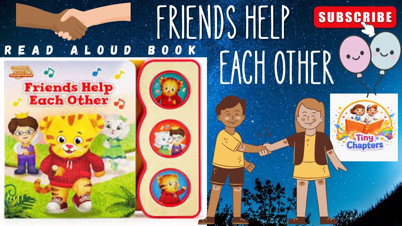 Daniel Read Aloud Story For Kids | Friends Help Each Other | Motivational Story for Kids