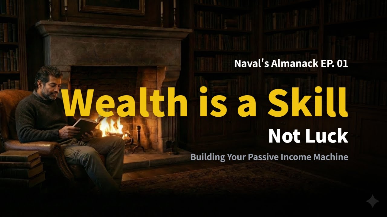 The Almanack of Naval Ravikant | EP. 01: Wealth is a Skill, Not Luck: Stop Playing the Wrong Game