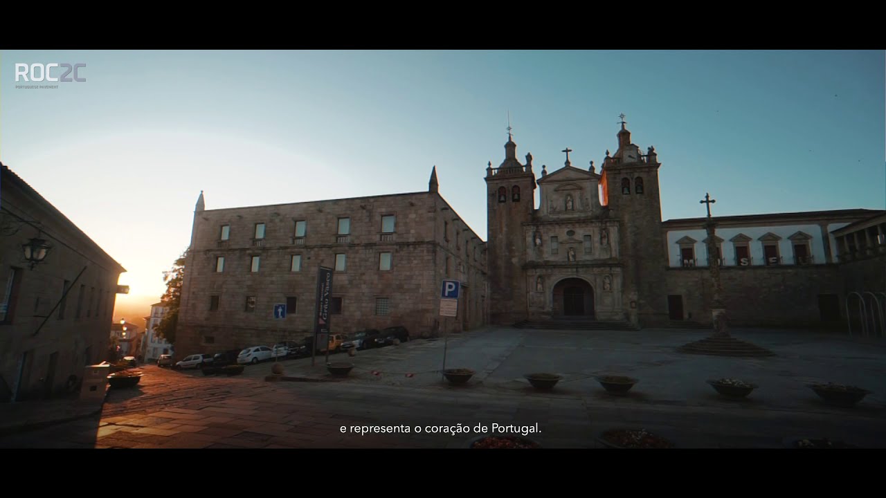 Passeie em Viseu de Pedra em Pedra, Calçada Portuguesa