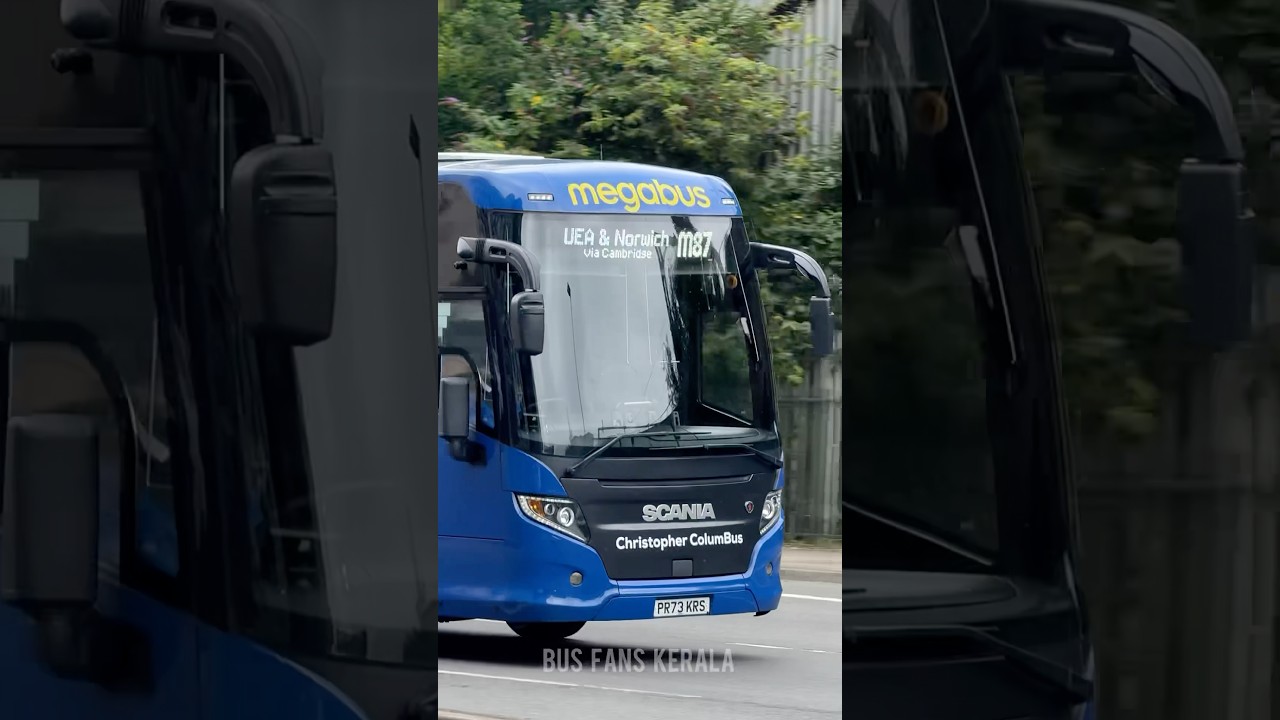 Scania Touring HD Bus | Megabus UK #busspotting #scaniatouring #scania