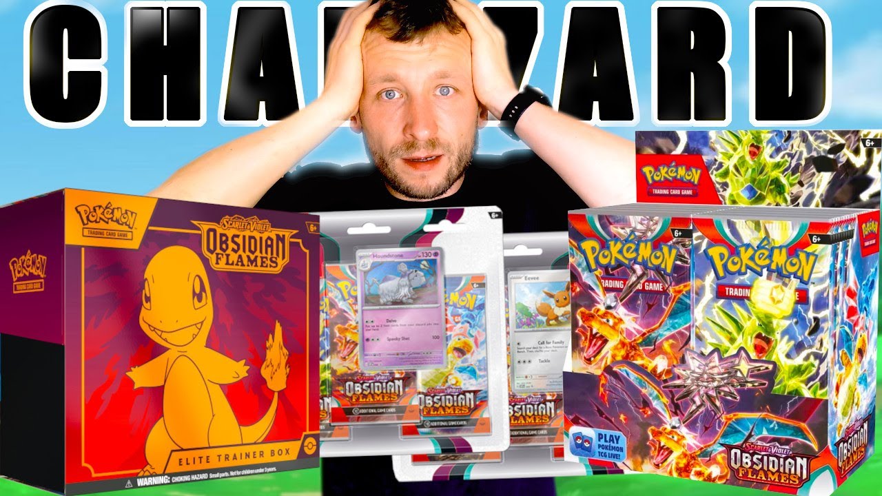 TRAFIŁEM CHARIZARDA! PREMIERA OBSIDIAN FLAMES 😍