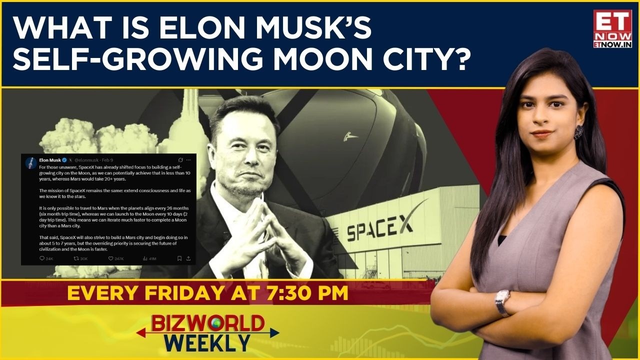 Elon Musk Reveals Plan To build Self-Growing City On The Moon: SpaceX's Mars Mission On Hold?