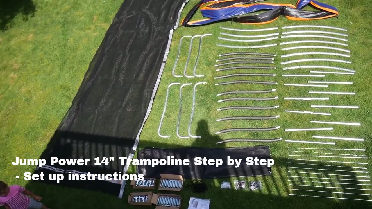 How to set up a trampoline - Jump power