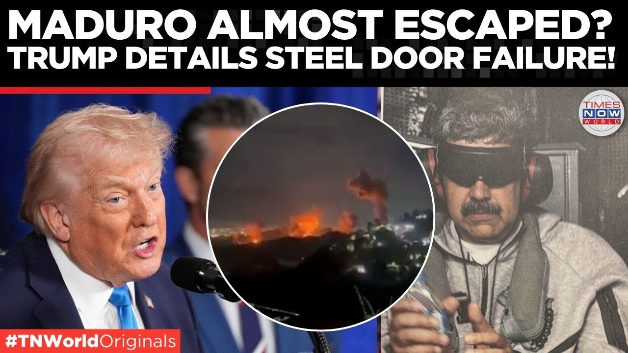 MADURO NEARLY ESCAPED: Trump Reveals 47-Second Window Before Capture