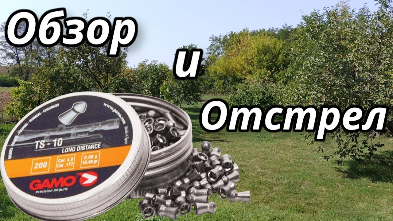 Пули Gamo TS-10 обзор и отстрел!