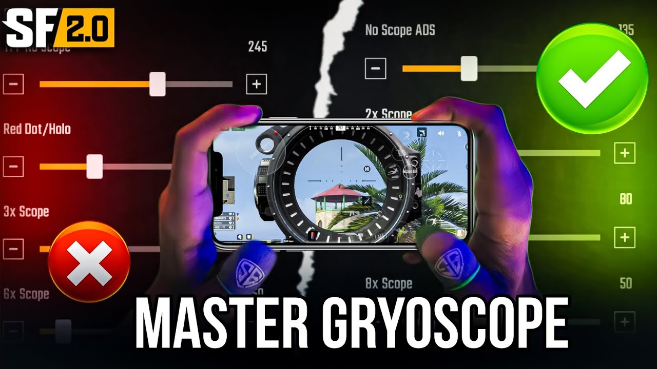 Master Gyroscope in just 24 hours l Scarfall 2.0 gyroscope full guide l @ScarFall2.0 #bgmi 
