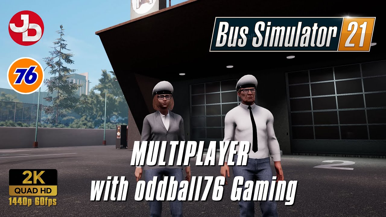 Bus Simulator 21 Multiplayer with oddball76 Gaming