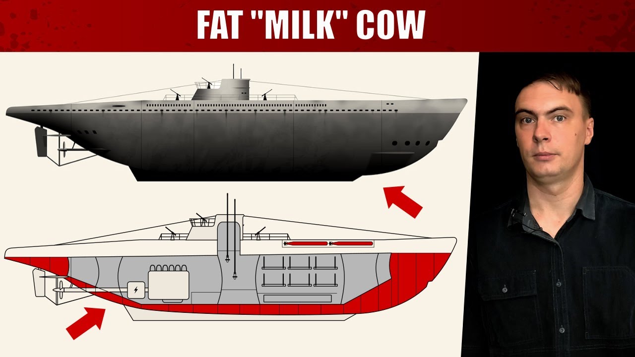 Milk Cow of WWII, the unusual German Type XIV Milchkuh submarine, the history of the U boat