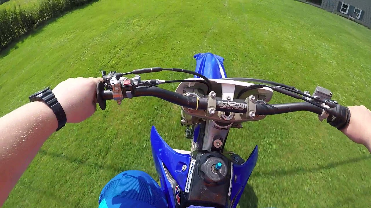 Yz450f 5th gear wheelies